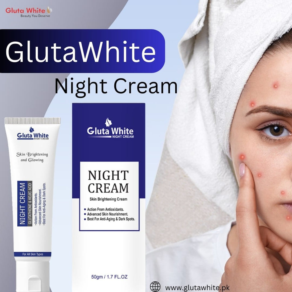 Gluta White Night Cream – Buy 1 Get 1 FREE!